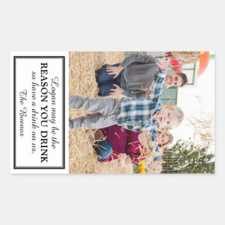 Cadeauetiket Rechthoekige Sticker