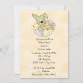 Cadeaufeestje Geslacht Neutrale Konijn Kaart (Voorkant)