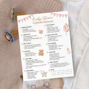 Cadeaufeestje planning checklist Cute Cadeaufees