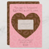 Cadeauhouder | Latte Love Kaart (Voorkant / Achterkant)