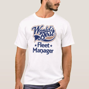 Cadeauidee voor Fleet Manager (werelden het beste) T-shirt