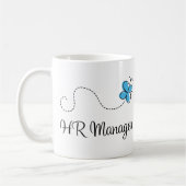 Cadeauidee voor HR Manager (vlinder) Koffiemok (Links)