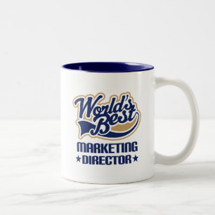 Cadeauidee voor marketingdirecteur (beste werelden tweekleurige koffiemok
