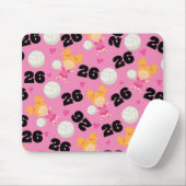 Cadeauidee voor meisjes Volleyball Player nummer 2 Muismat (Met muis)