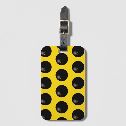 Cadeauideeën voor Squash Player Bagagelabel (Voorkant (verticaal))