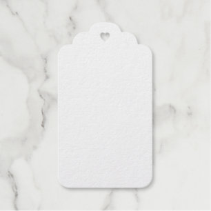 Cadeaukaart met folie cadeaulabels