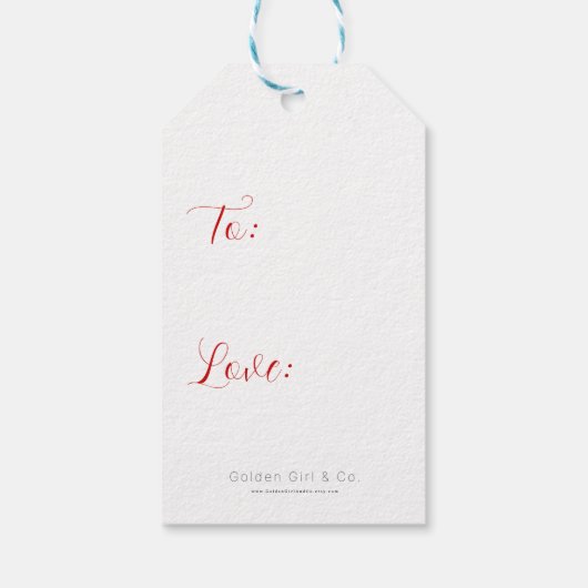 CadeauLabel (Achterkant)