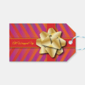 Cadeaulabel 'Helemaal Ingepakt'   (Voorkant (Horizontaal))