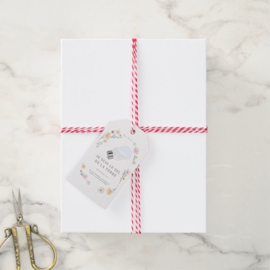 Cadeaulabel "Ik ben het zout van de Aarde" (Met Touw)