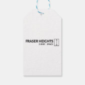 CadeauLabel met blauw en witte wijn (Achterkant)