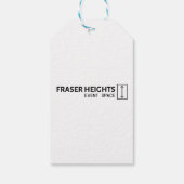 CadeauLabel met Blauw & Wit Koord (Achterkant)