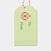 CadeauLabel - Ronde boomversieringen (Voorkant)