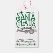 CadeauLabel van de officiële Santa North Pole (Voorkant)