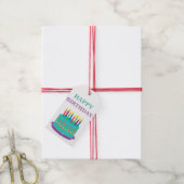 CadeauLabels - Fijne verjaardag (Met Touw)