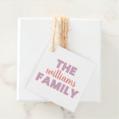 CadeauLabels voor aangepaste reeks Bedankjes Labels (In situ)