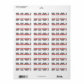 Cadeaulabels voor Label (Full Sheet)