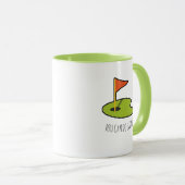 Cadeaumoeder koffiemok met golf mok (Voorkant rechts)