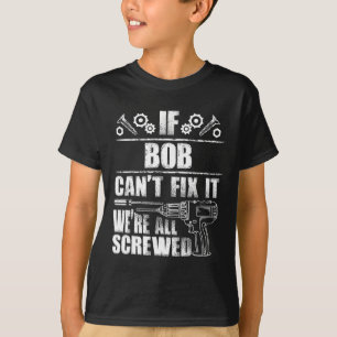 Cadeaunaam Fix It Grappige Verjaardag Gepersonalis T-shirt