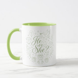 Cadeauonthulling Geslacht Reveal Baby Shower Mok