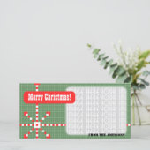 Cadeauontwerp Feestdagenkaart (Staand voorkant)