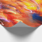 Cadeaupapier Abstract Neon Colour Design (Hoek)