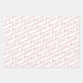 Cadeaupapier 'All You Need Is Love' (Voorkant 3)