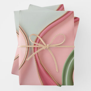 Cadeaupapier in stijlvolle abstracte grafiek