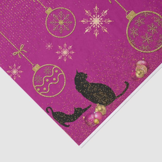 Cadeaupapier kattenthema, Gatito Cat Tissuepapier (Detail)