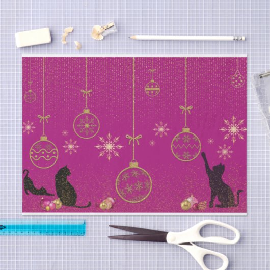 Cadeaupapier kattenthema, Gatito Cat Tissuepapier (Craft)