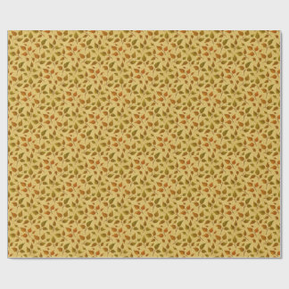 Cadeaupapier met herfstbladeren