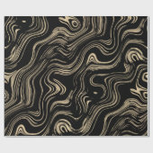Cadeaupapier met marmergoud (Vlak)