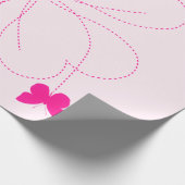 Cadeaupapier met vlinders (Hoek)