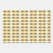 Cadeaupapier Monarch op Zonnebloem Art (Voorkant 3)