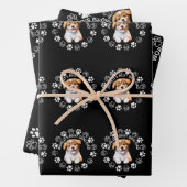 Cadeaupapier - 's Werelds Beste Hond Papa (In situ)