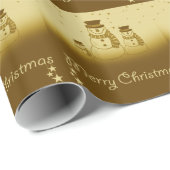 Cadeaupapier/Sneeuwman Cadeaupapier (Rol Hoek)