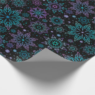 Cadeaupapier "Sneeuwvlokken"