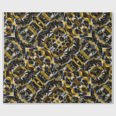 Cadeaupapier Textuur Zachte regenval (Vlak)