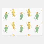 Cadeaupapier Vellen Set poesjes (Voorkant 2)