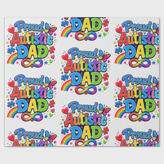 Cadeaupapier voor autisme bewustzijn voor liefhebb