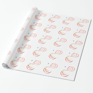 cadeaupapier voor cadeaubonen voor rode en groene 