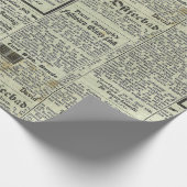 cadeaupapier voor  Duitse kranten (Hoek)