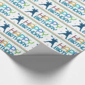 cadeaupapier voor Lacrosse Birthday (Hoek)