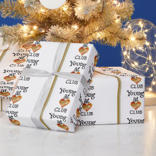 Cadeaupapier Young at Hart Club