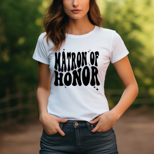 Cadeauproposal Retro Erebruidmaagd Bruidsfeest T-shirt