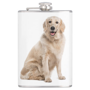 Cadeaupuppy Golden Retriever Heupfles