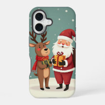 Cadeauruil van Santa en Rudolph