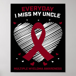 Cadeaus Bloedkanker Awareness Producten Uncle Mult Poster