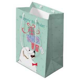 Cadeaus Grote Pyreneeën Middelgrote Gift Bag Medium Cadeauzakje