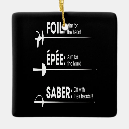 Cadeaus | Ik win altijd alle overeenkomst Keramisch Ornament (Voorkant)