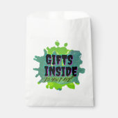 Cadeaus in de gunstzakken bedankzakje (Voorkant)